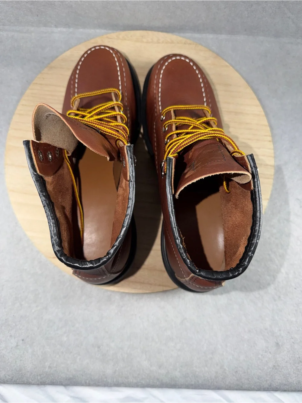 Red Wing Oil Resistant Steel Toe Boots Size 9.5 E